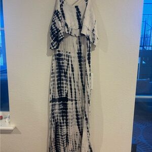 Mimi Chica Tie-Dye Maxi Dress